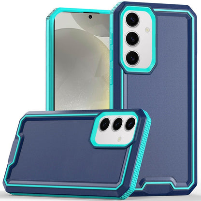 For Samsung Galaxy S25+ /S25 Plus /S24+ Plus Tough Modern Fused Hybrid Armor Hard PC TPU Rubber Shockproof Drop Protection Impact Case Cover