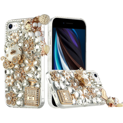 For Samsung Galaxy S25 Fan Edition /Galaxy S25 FE Bling Crystal 3D Full Diamonds Luxury Sparkle Rhinestone Hybrid Protective Case Cover