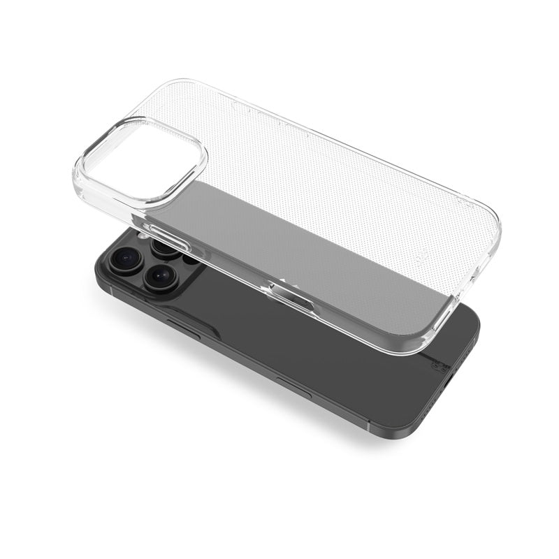 For Candy Skin Cover Slim Fit Rubber Gel Gummy Silicone TPU Case for Apple iPhone 16 Pro Max - Glossy Transparent Clear Case Cover Clear