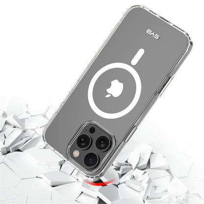 For Ultra-sleek Hybrid Slim Hard PC & TPU Compatible with MagSafe, Magnetic Protective Phone Case for Apple iPhone 16 Pro Max - Transparent Clear Case Cover Clear