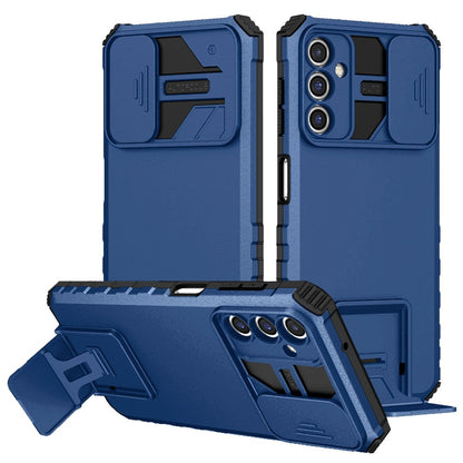 For Samsung Galaxy A36 Hybrid Hard PC & TPU Rubber Shockproof with Kickstand & Covered Camera Protection Case Cover