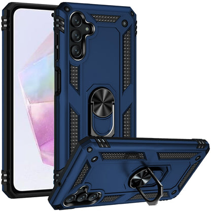 For Samsung Galaxy A36 Hybrid Shockproof Durable 360 Degree Rotatable Ring Stand Holder Kickstand Fit Magnetic Car Mount Case Cover