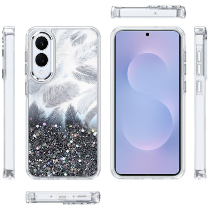 For Samsung Galaxy A16 5G Fashion Epoxy Glitter Shimmer Design, Hybrid Shockproof TPU, Stylish Sparkle Slim TPU Protective Case Cover
