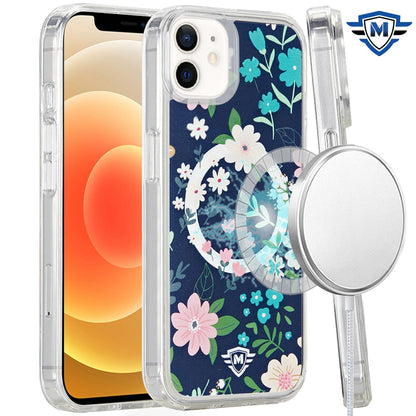 For Apple iPhone 16 (6.1") Premium Cute Pattern Design Magnetic Durable Shockproof SlimTPU Hard Back [Compatible with Magsafe] Case Cover