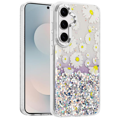 For Samsung Galaxy S25 Fan Edition /Galaxy S25 FE Fashion Beautiful Epoxy Design Hybrid Fashion Stylish TPU Protective, Shockproof Hybrid PC Case Cover