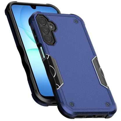 For Samsung Galaxy A17 5G Slim Tough Shockproof Hybrid Heavy Duty 2in1 Dual Layer TPU Bumper Rugged Rubber Defend Armor Case Cover