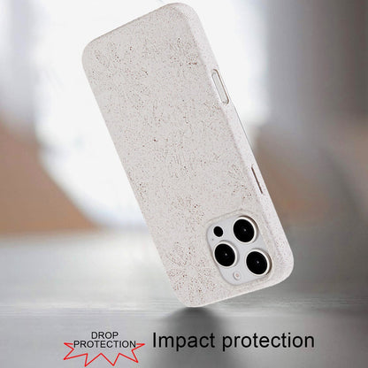 For Apple iPhone 16 (6.1") Eco Friendly Bio-Degradable Design Hybrid Cases Slim Fit Soft TPU Drop Protection Rubber printed Case Cover