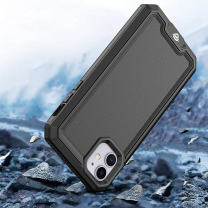 For Apple iPhone 16e Premium Fused Hybrid Tough Strong Hard PC TPU Rubber Shockproof Drop Protection Impact Case Cover