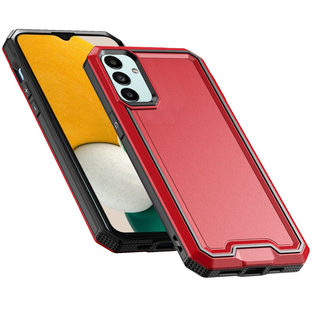 For Samsung Galaxy A13 5G Tough Modern Fused Hybrid Armor Hard PC TPU Rubber Shockproof Drop Protection Impact Case Cover