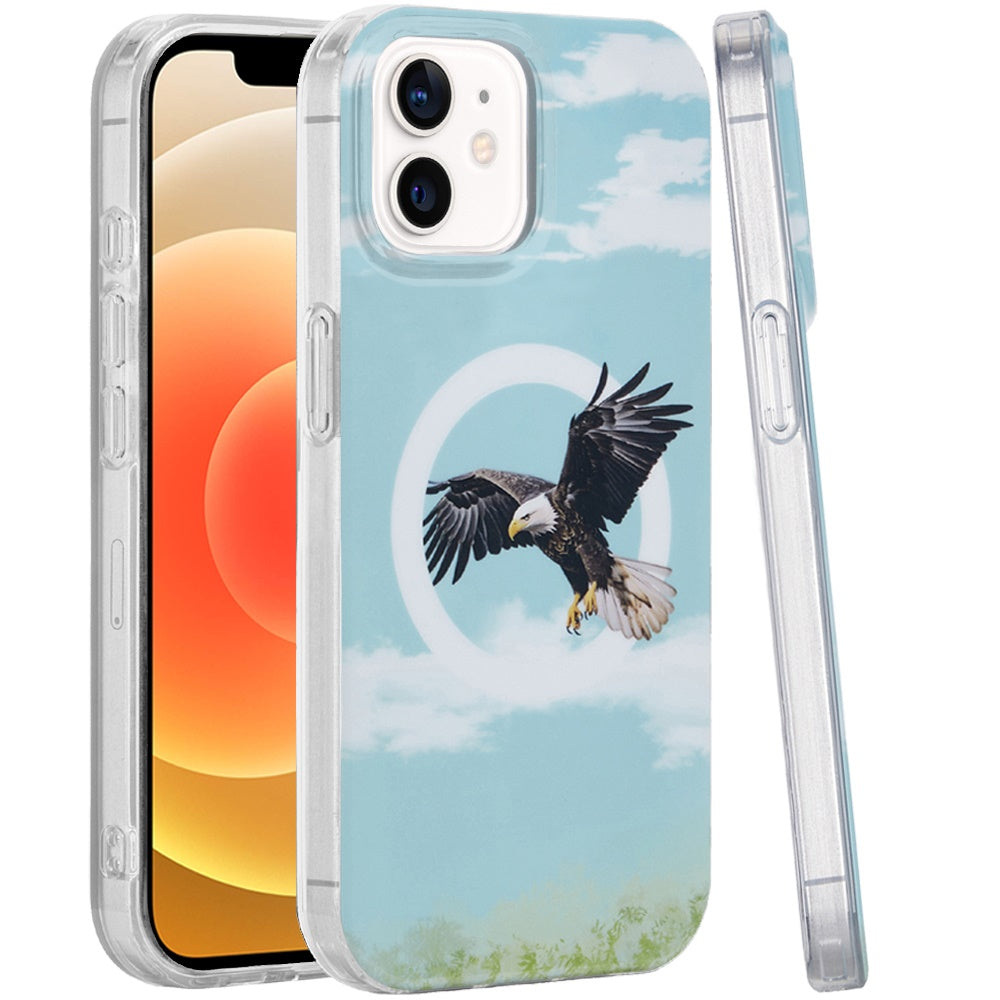 For Apple iPhone 16 (6.1") Durable Fashion IMD Printed Design TPU Slim Shockproof Protective Case with Stylish Pattern Case Cover