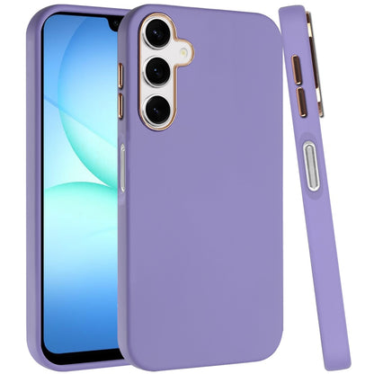 For Samsung Galaxy A17 5G Hybrid Armor Shockproof, Durable Bumper Rubber Gummy Gel Slick Hard PC Silicone TPU Case Cover