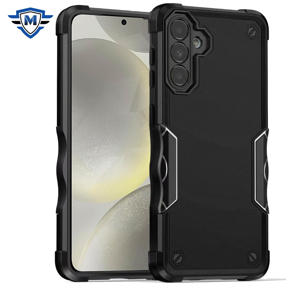 For Samsung Galaxy S25+ /S25 Plus /S24+ Plus Premium Slim Fit Back Hybrid Lightweight Shockproof 2-in-1 Hybrid Hard PC Bumper Frame Armor Case Cover