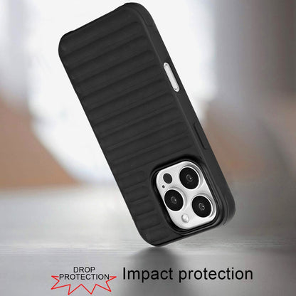 For Apple iPhone 16 Pro (6.3") Pattern Design Magnetic Chrome Hybrid Compatible with Magsafe Dual Layer Shockproof TPU Hard PC Back Case Cover