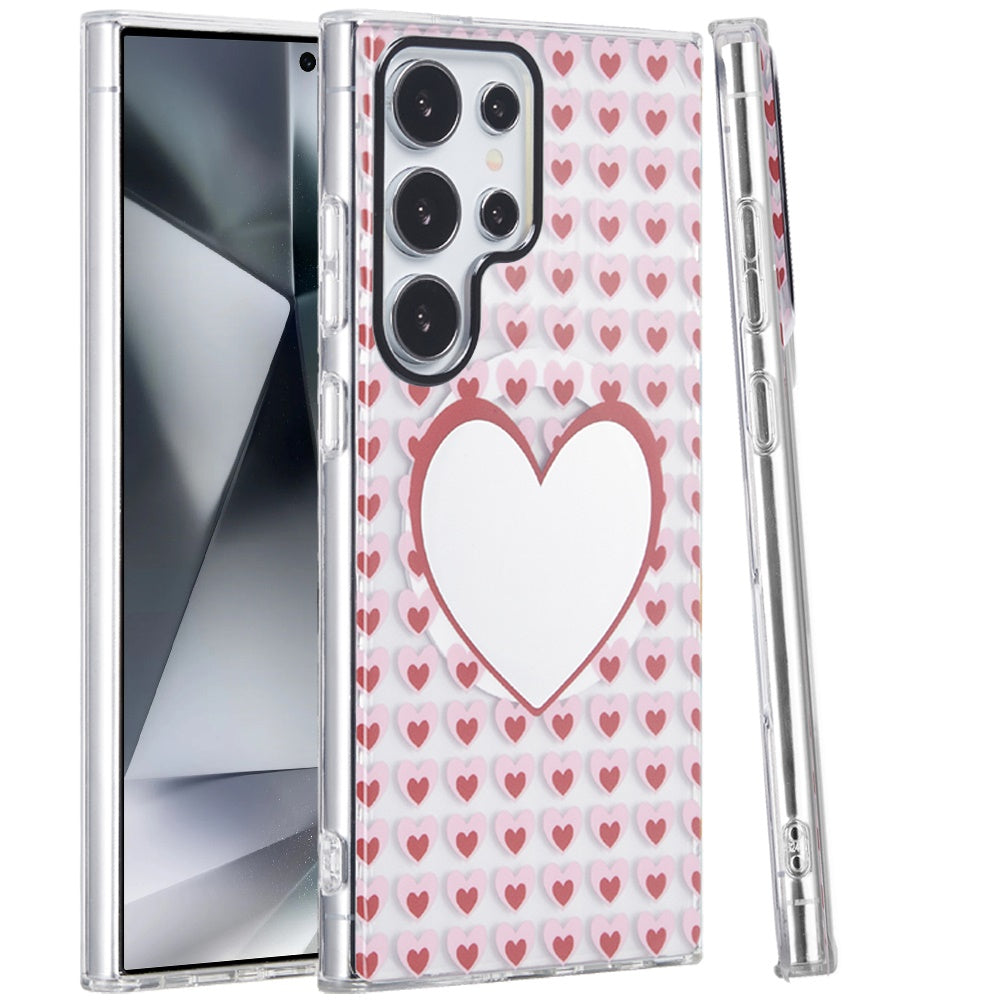 For Samsung Galaxy S25 Ultra Durable Fashion IMD Printed Design TPU Slim Shockproof Protective Case with Stylish Pattern Case Cover