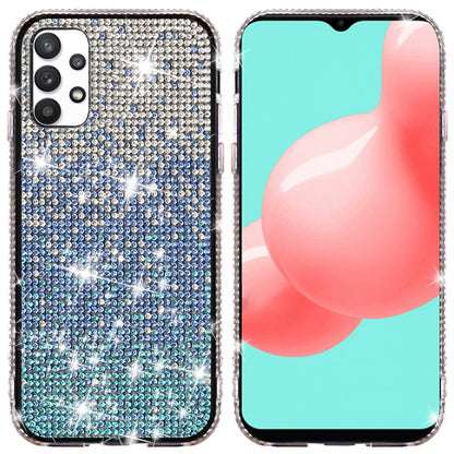 For Samsung Galaxy A16 5G Glitter Bling Ultra Thin TPU Sparkle Diamond Rhinestone Shiny Full Cover Crystal Stones Back Case Cover
