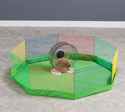 Prevue Quiet Wheel Exercise Wheel for Small Pets [Small Pet Supplies] Large - 1 count