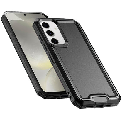 For Samsung Galaxy S25+ /S25 Plus /S24+ Plus Tough Modern Fused Hybrid Armor Hard PC TPU Rubber Shockproof Drop Protection Impact Case Cover