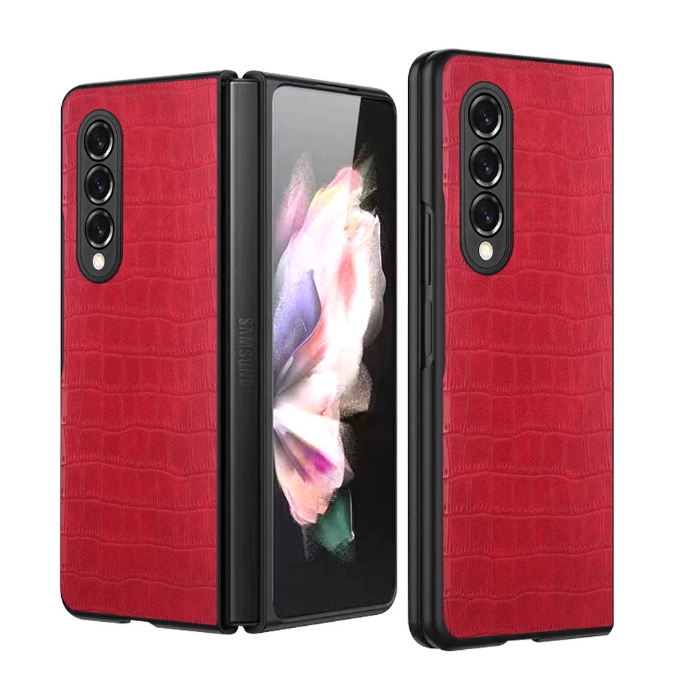For Google Pixel 9 Pro Fold Slim Thin PU Vegan Leather Flip Snap On Hybrid Shockproof TPU PC Hard Shell Durable Case Cover
