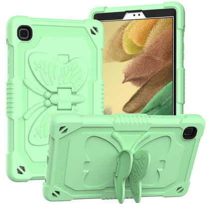 For Butterfly Wings Kickstand 3in1 Tough Hybrid with Pencil Holder Heavy Duty Rugged Shockproof Full Protective Green Tablet Case Cover
