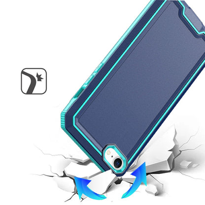 For Apple iPhone 16e Premium Fused Hybrid Tough Strong Hard PC TPU Rubber Shockproof Drop Protection Impact Case Cover