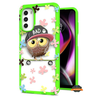 For Gabb Phone 4 Pro Fashionable Cute Design Hybrid Detachable Frame Modern Pattern Style Rubber TPU & Hard PC Slim Case Cover