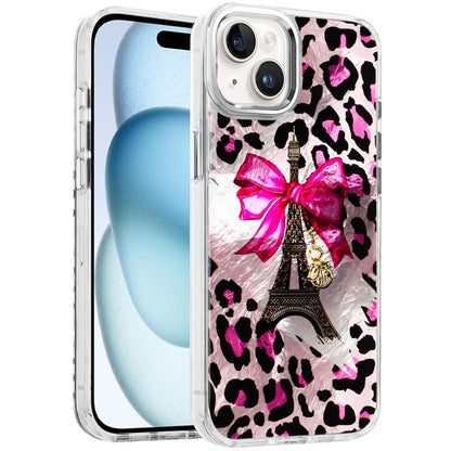 For Apple iPhone 16 Pro Max Fashion Beautiful Epoxy Design Hybrid Fashion Stylish TPU Protective, Shockproof Hybrid PC Case Cover