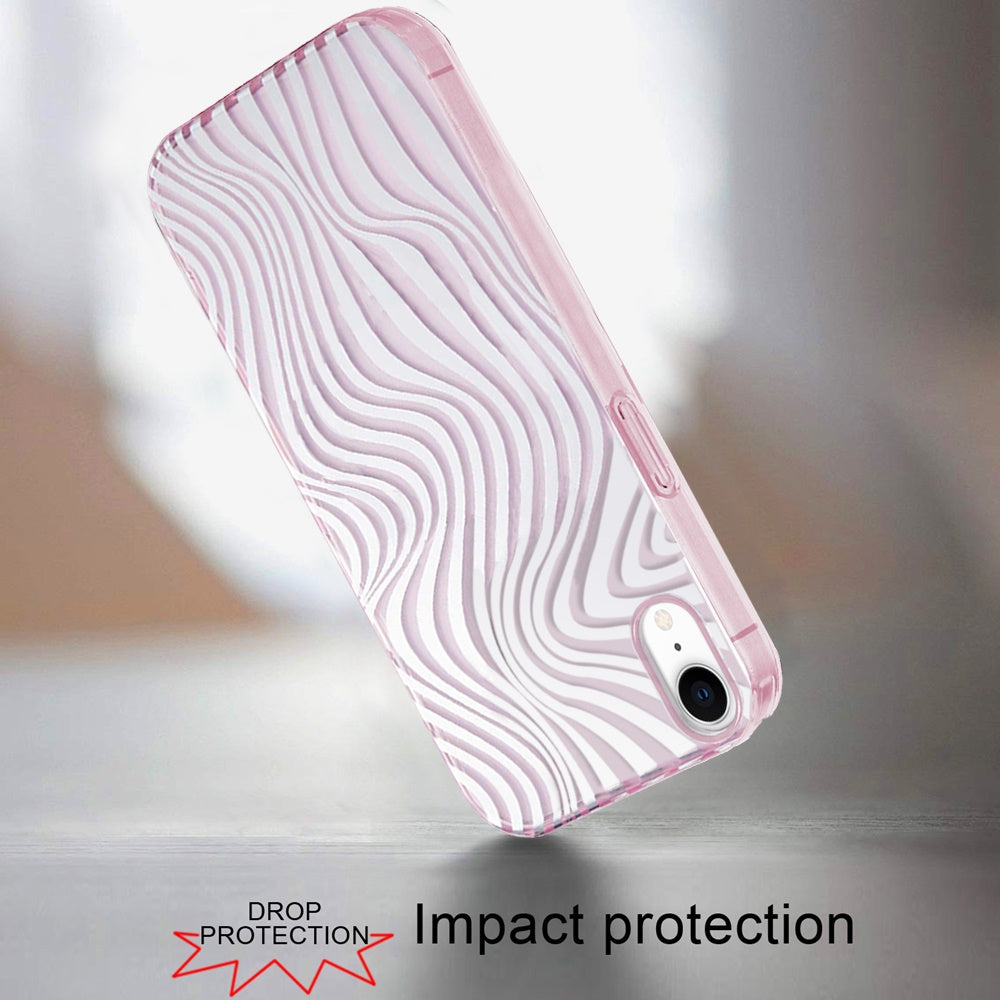 For Apple iPhone 11 Pro Max Fashion Layer Design Slim IMD TPU Protective, Shockproof Hybrid Stylish Durable Hard PC Case Cover