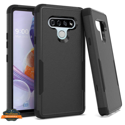 For Samsung Galaxy A16 5G Tough Hybrid Shockproof Silicone Rubber TPU + Hard PC Heavy Duty Three Layer Armor Protection Case Cover
