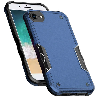 For Apple iPhone 16e Slim Tough Shockproof Hybrid Heavy Duty 2in1 Dual Layer TPU Bumper Rugged Rubber Defend Armor Case Cover