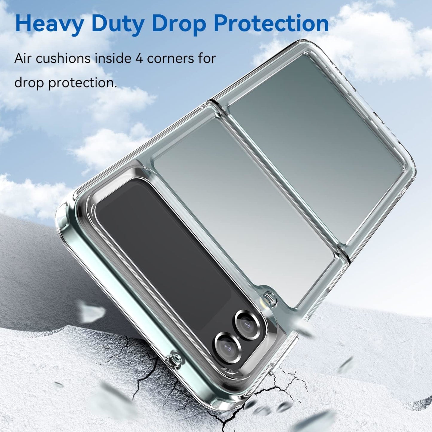 For Motorola Razr+ 2025, Motorola Razr+ Plus (2025) Premium Transparent Hard PC Back Slim Fit Thin Case Hybrid Protective Shockproof, Lightweight Case Cover Clear
