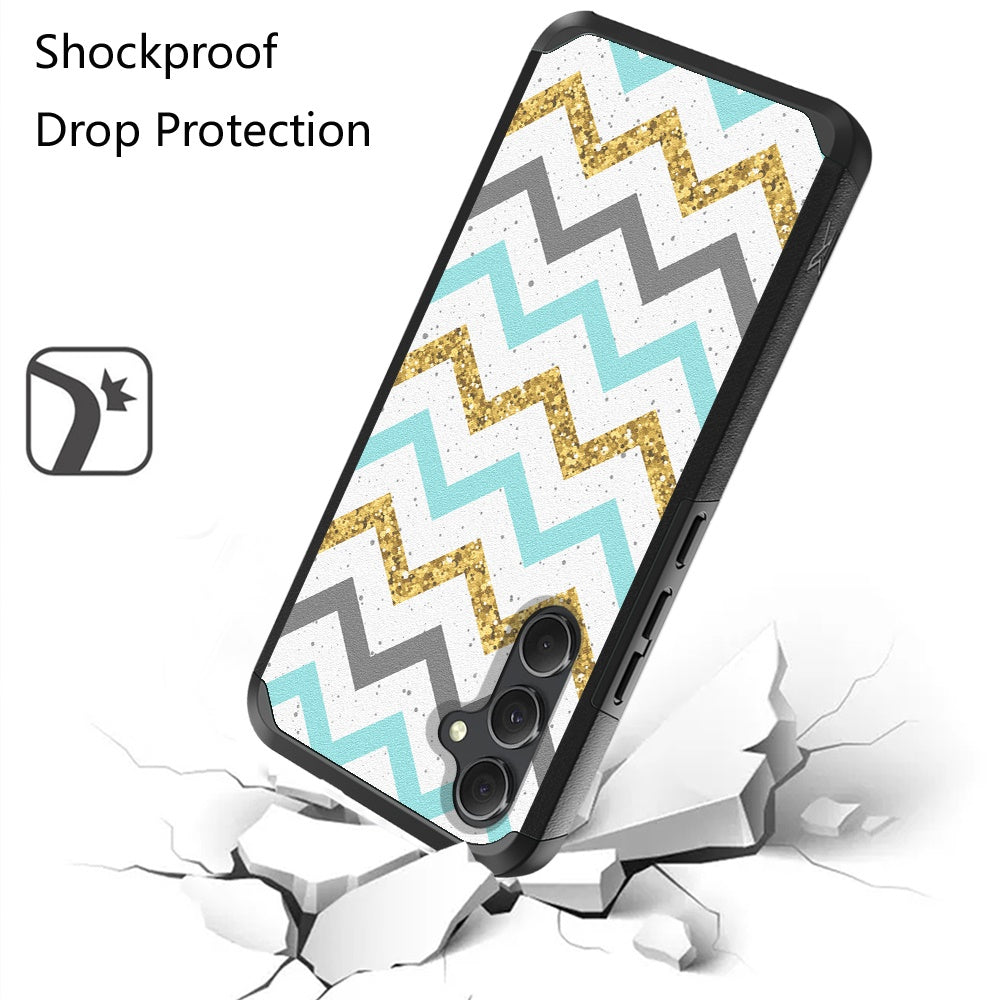 For TCL 50 XL 5G Fashion Graphic Design Pattern Hard PC TPU 2in1 Tough Strong Hybrid Shockproof Armor Frame Case Cover -