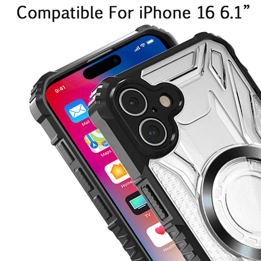For Samsung Galaxy S22 Ultra MagSafe Compatible Pattern Clear Transparent Rugged Hybrid Magnetic TPU Shockproof Armor Case Cover
