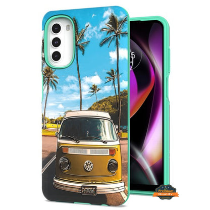 For Gabb Phone 4 Pro Fashionable Cute Design Hybrid Detachable Frame Modern Pattern Style Rubber TPU & Hard PC Slim Case Cover