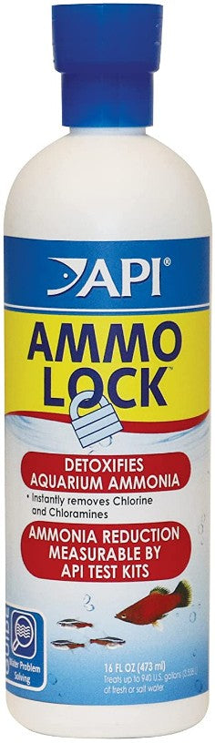 API Ammo Lock Detoxifies Aquarium Ammonia [Aquarium Supplies for Aquarium] 16 oz
