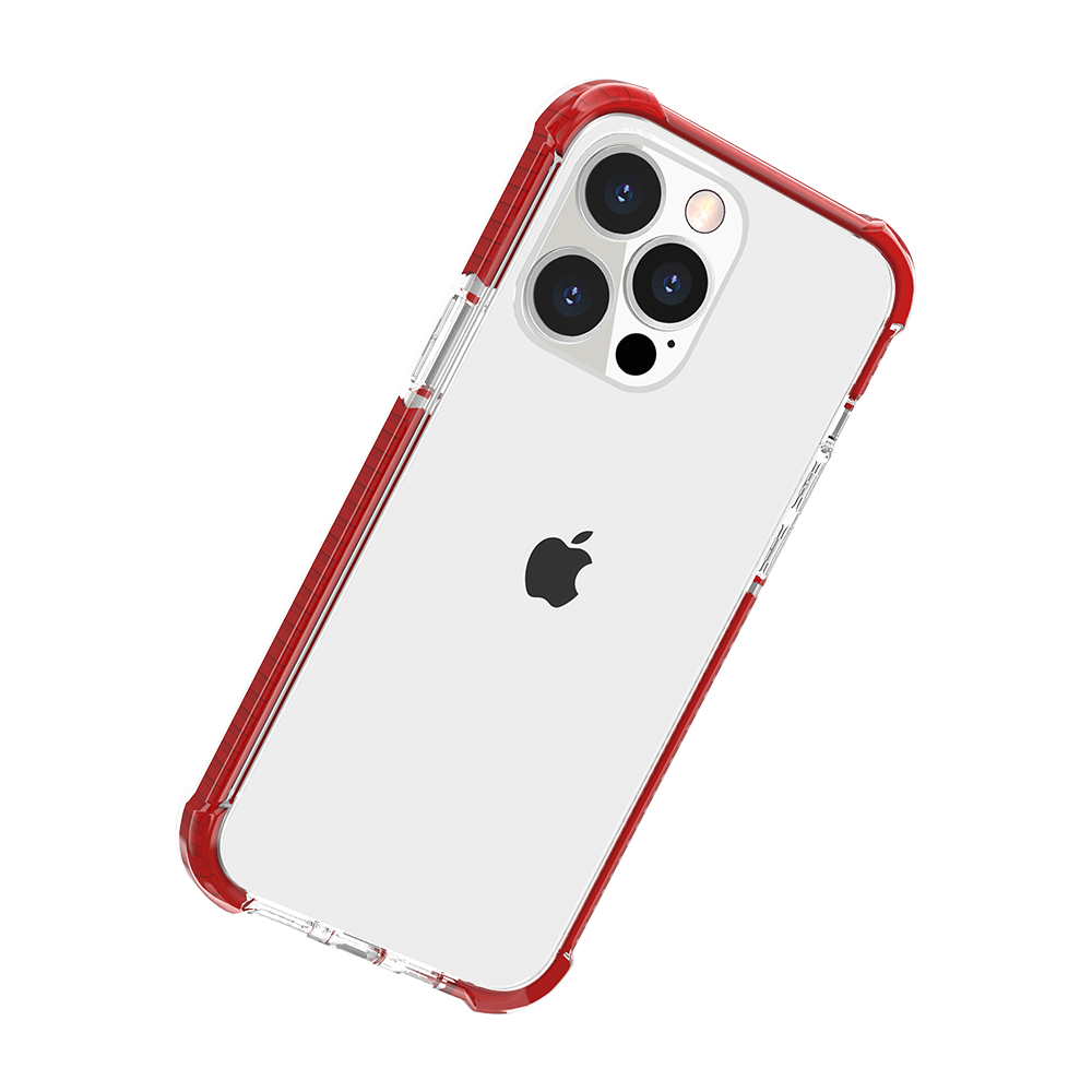 Apple iPhone 16 Pro Max (6.9") Hybrid Transparent Acrylic Rubber Gummy Gel Hard PC Silicone TPU Color Bumper Frame