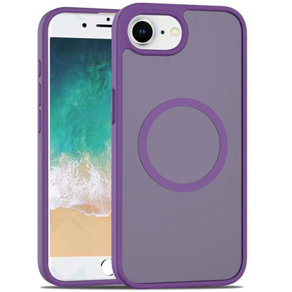 For Apple iPhone 16e (E edition) MagSafe Compatible Case Hybrid Soft TPU Bumper Hard Translucent Matte Back Slim Shockproof Case Cover