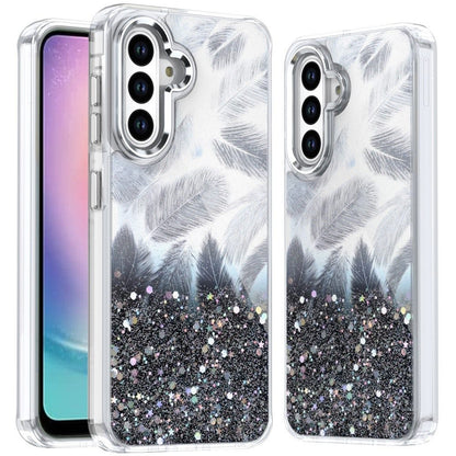 For Samsung Galaxy A17 5G Fashion Epoxy Glitter Shimmer Design, Hybrid Shockproof TPU, Stylish Sparkle Slim TPU Protective Case Cover
