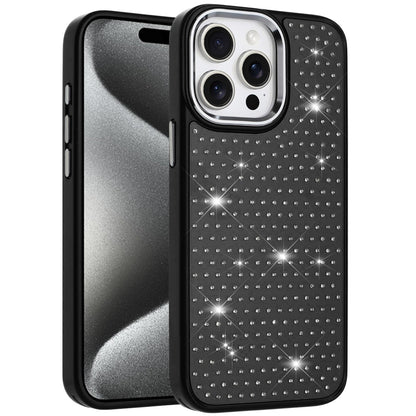 For Samsung Galaxy S25 Ultra Bling Diamond Metallic, Full Sparkle Chrome Edged Hybrid Protective Shockproof Case Cover