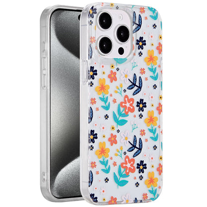 For Apple iPhone 16 Pro Max Fashion Layer Design Slim IMD TPU Protective, Shockproof Hybrid Stylish Durable Hard PC Case Cover