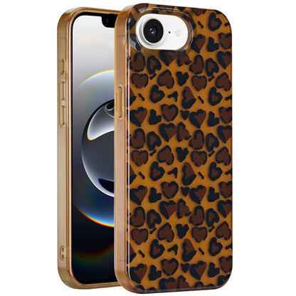 For Apple iPhone 16e Fashion Layer Design Slim IMD TPU Protective, Shockproof Hybrid Stylish Durable Hard PC Case Cover