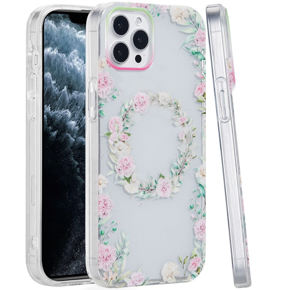 For Apple iPhone 8 Plus /7 Plus Fashion Layer Design Slim IMD TPU Protective, Shockproof Hybrid Stylish Durable Hard PC Case Cover