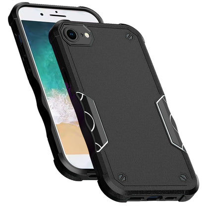 For Apple iPhone 16e Slim Tough Shockproof Hybrid Heavy Duty 2in1 Dual Layer TPU Bumper Rugged Rubber Defend Armor Case Cover