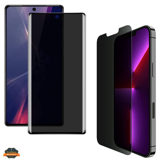 For Apple iPhone 16e /iPhone SE4 Privacy Tempered Glass Screen Protector, 9H Anti-Spy Anti-Peek Protector Black