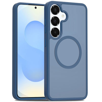 For Samsung Galaxy S25 /S24 MagSafe Compatible Case Hybrid Soft TPU Bumper Hard Translucent Matte Back Slim Shockproof Case Cover