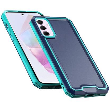 For Samsung Galaxy A36 Tough Modern Fused Hybrid Armor Hard PC TPU Rubber Shockproof Drop Protection Impact Case Cover
