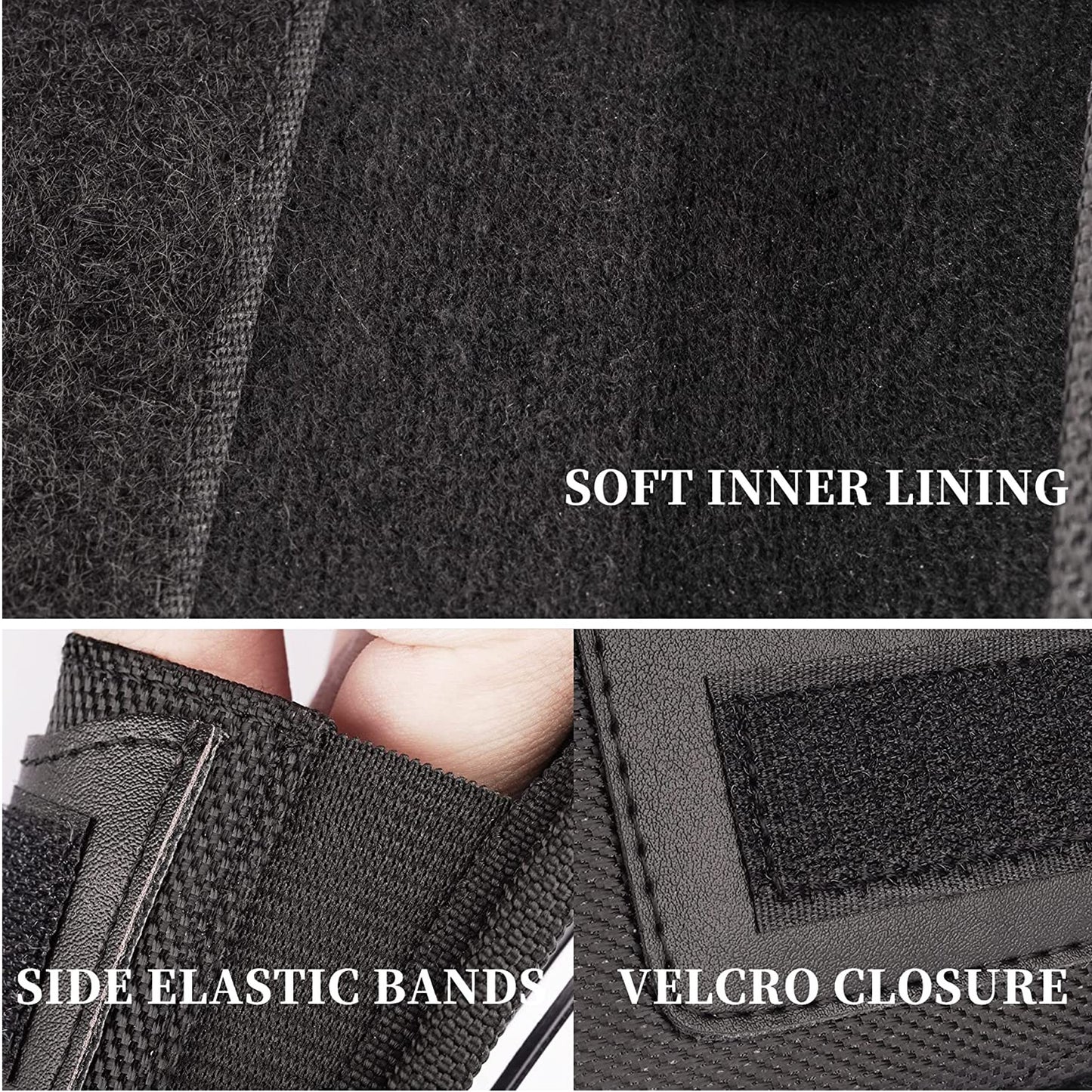 For Apple iPhone 16 Plus (6.7") Pouch Case Universal Horizontal Canvas with Credit Card ID Slot and Belt Clip Loop Holster Cell Phone Holder Cover [Black]