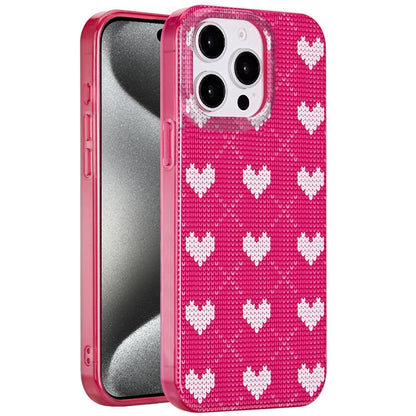 For Apple iPhone 16 Pro Max Fashion Layer Design Slim IMD TPU Protective, Shockproof Hybrid Stylish Durable Hard PC Case Cover
