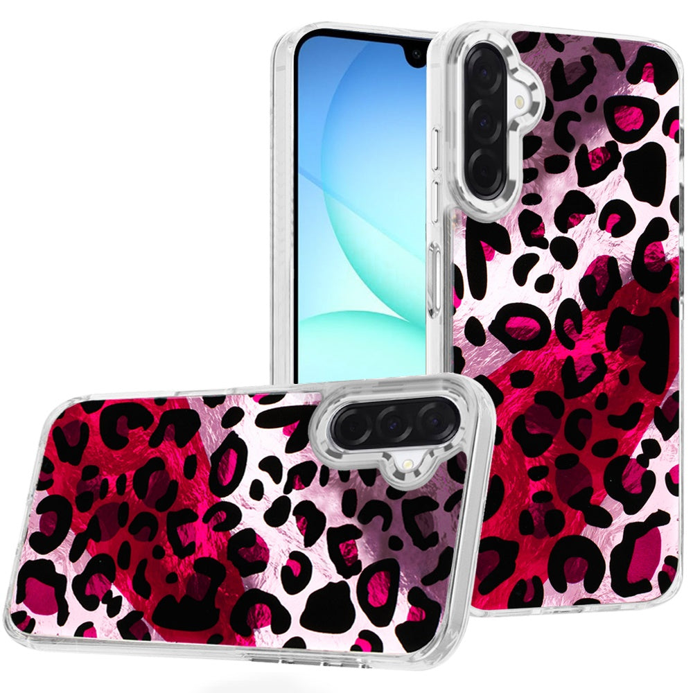 For Samsung Galaxy A17 5G Fashion Beautiful Epoxy Design Hybrid Fashion Stylish TPU Protective, Shockproof Hybrid PC Case Cover