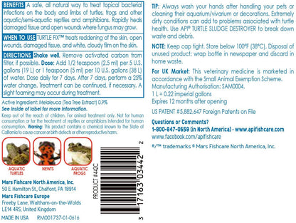 API Turtle Fix Treats Bacterial Infections [Reptile Supplies] 48 oz (6 x 8 oz)