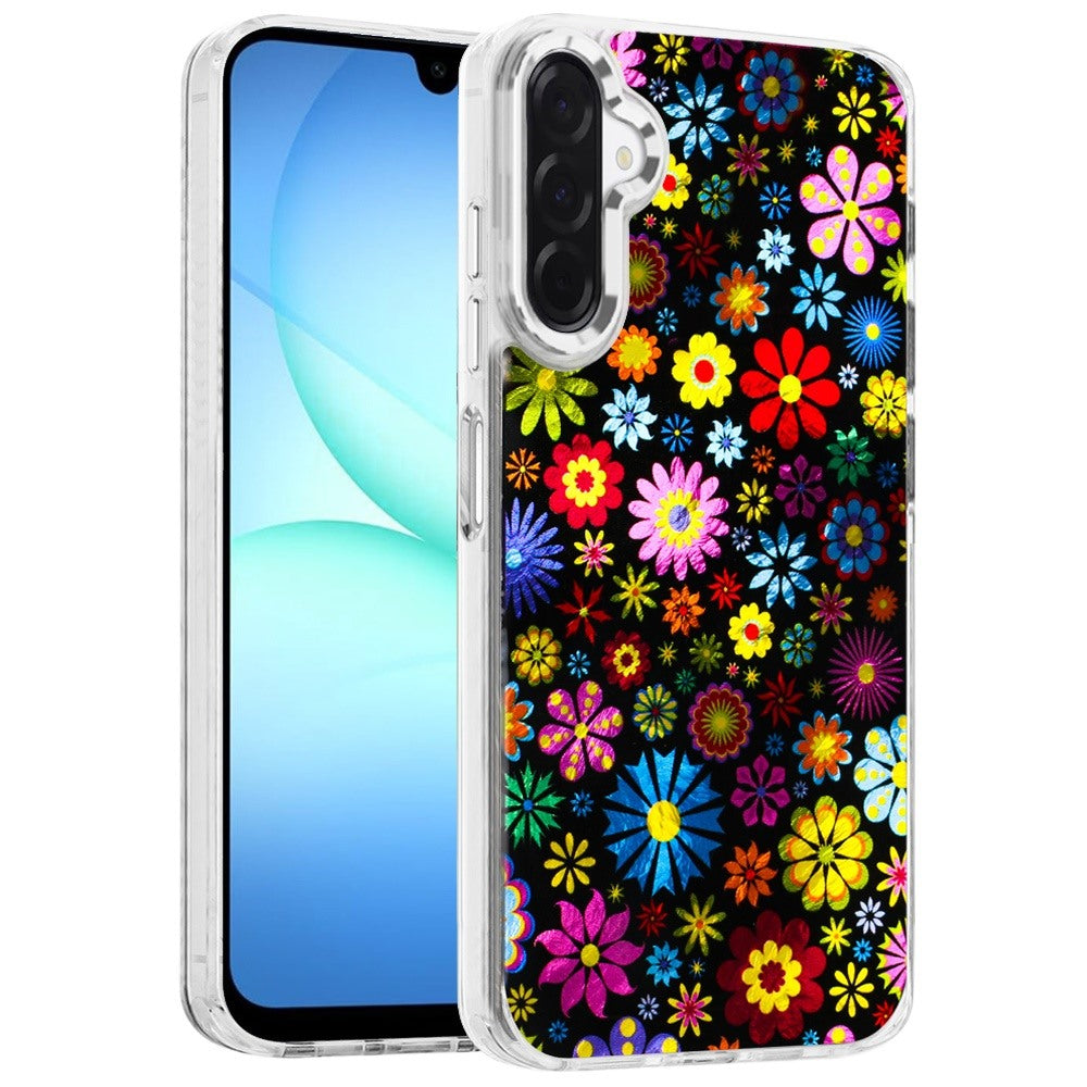 For Samsung Galaxy A17 5G Fashion Beautiful Epoxy Design Hybrid Fashion Stylish TPU Protective, Shockproof Hybrid PC Case Cover